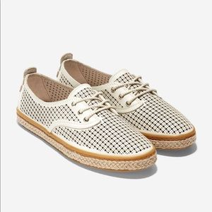 Cole haan cloudfeel lace up espadrille